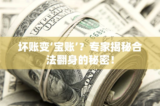 济南坏账变‘宝账’？专家揭秘合法翻身的秘密！