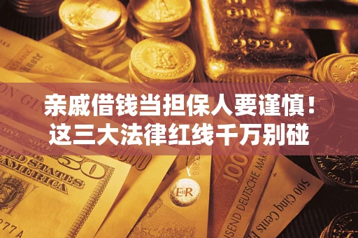 济南亲戚借钱当担保人要谨慎！这三大法律红线千万别碰