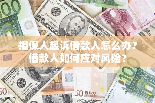 济南担保人起诉借款人怎么办？借款人如何应对风险？