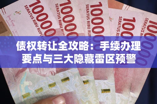 济南债权转让全攻略：手续办理要点与三大隐藏雷区预警